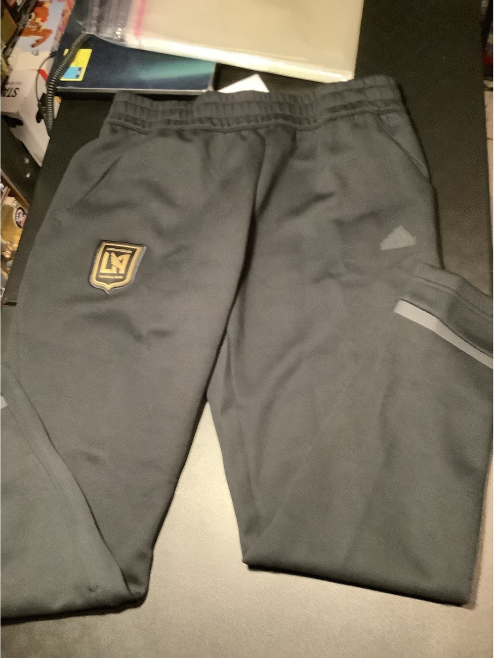 Adidas Los Angeles Football Club Black Track Pants